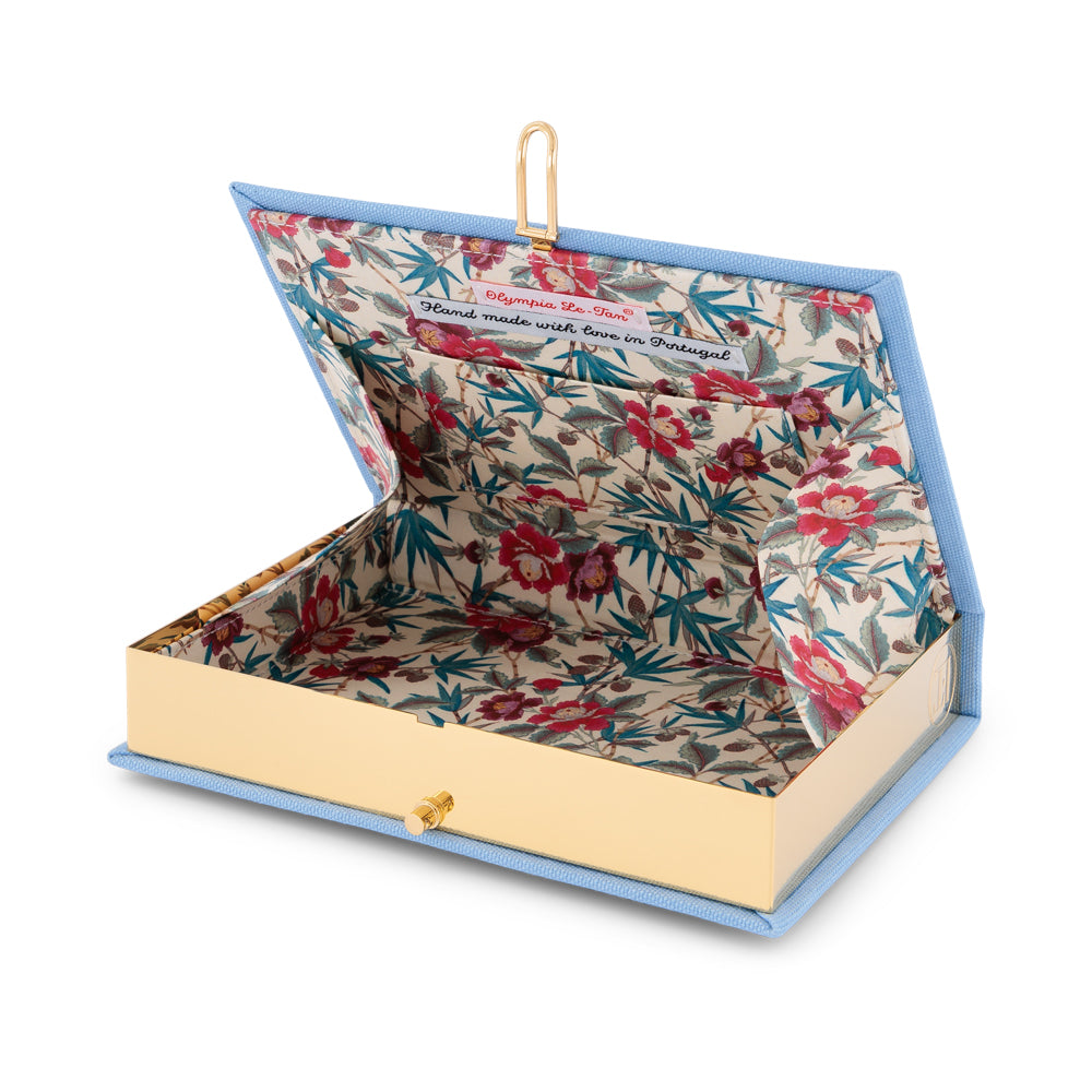 Blossom Moth Book Clutch