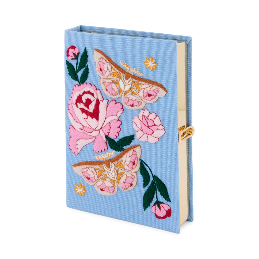 Blossom Moth Book Clutch