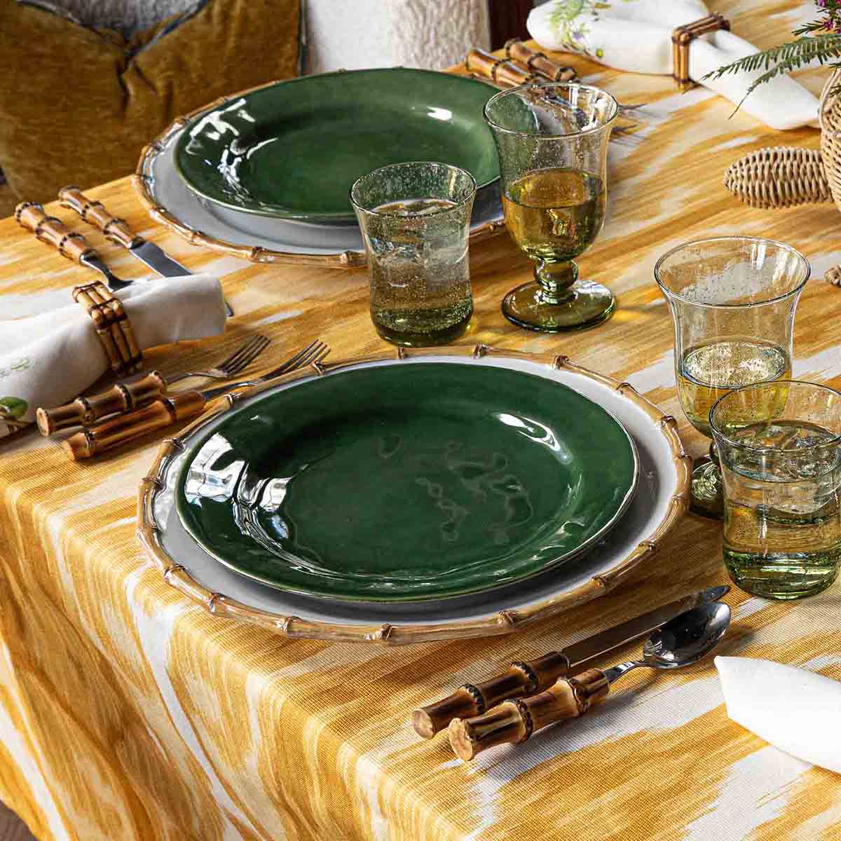 Bamboo 20-Piece Place Setting in Natural