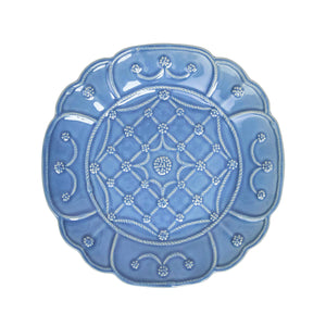 Jardins du Monde Dessert/Salad Plate Assorted in Chambray, Set of 4