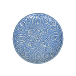 Jardins du Monde Side/Cocktail Plate Assorted in Chambray, Set of 4