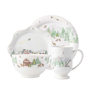 Berry & Thread North Pole Place Setting, Set of 4