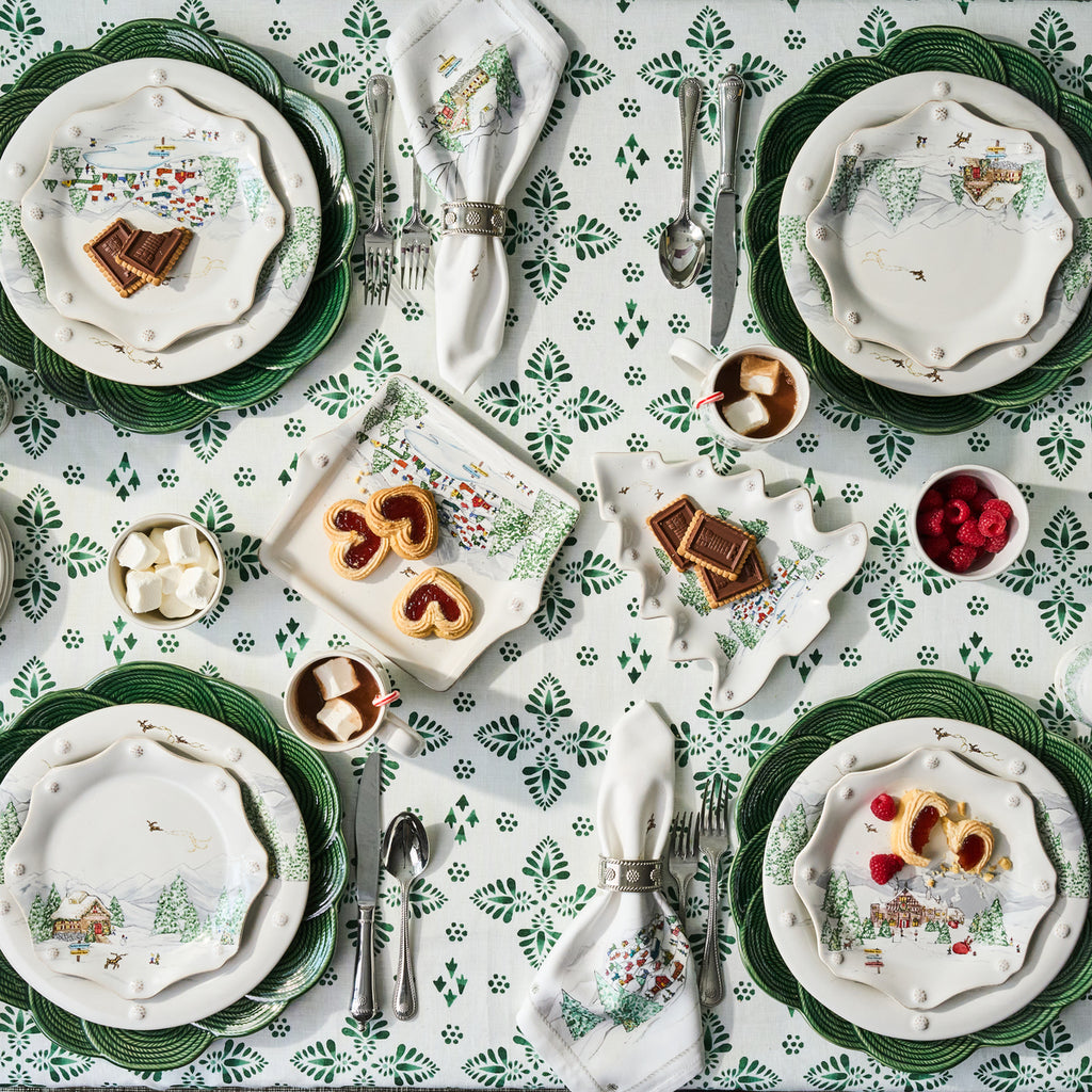 Berry & Thread North Pole Place Setting, Set of 4
