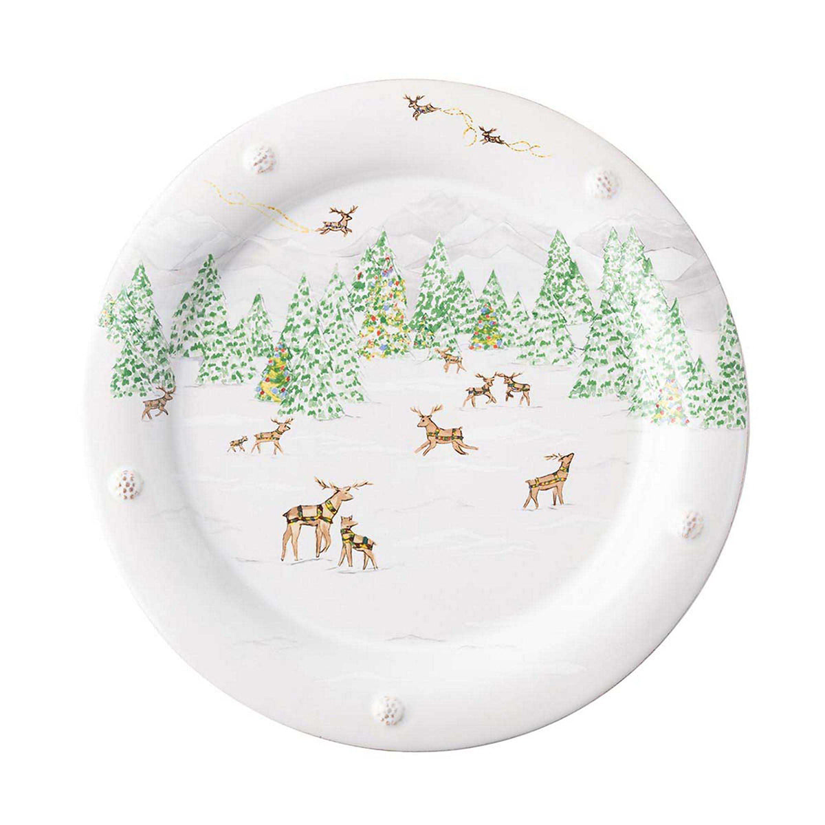 Berry & Thread North Pole Place Setting, Set of 4