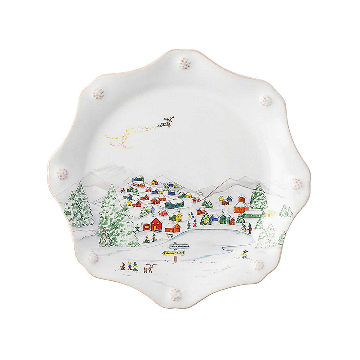 Berry & Thread North Pole Place Setting, Set of 4
