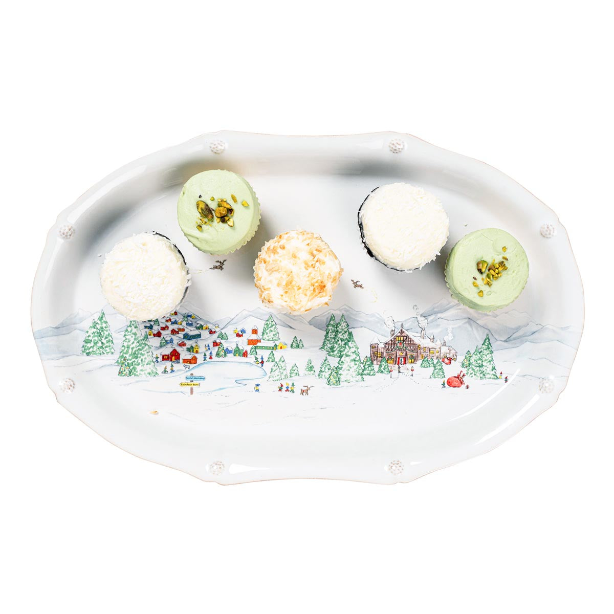 Berry & Thread North Pole 17" Platter