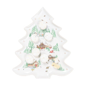 Berry & Thread North Pole 15" Tree Platter