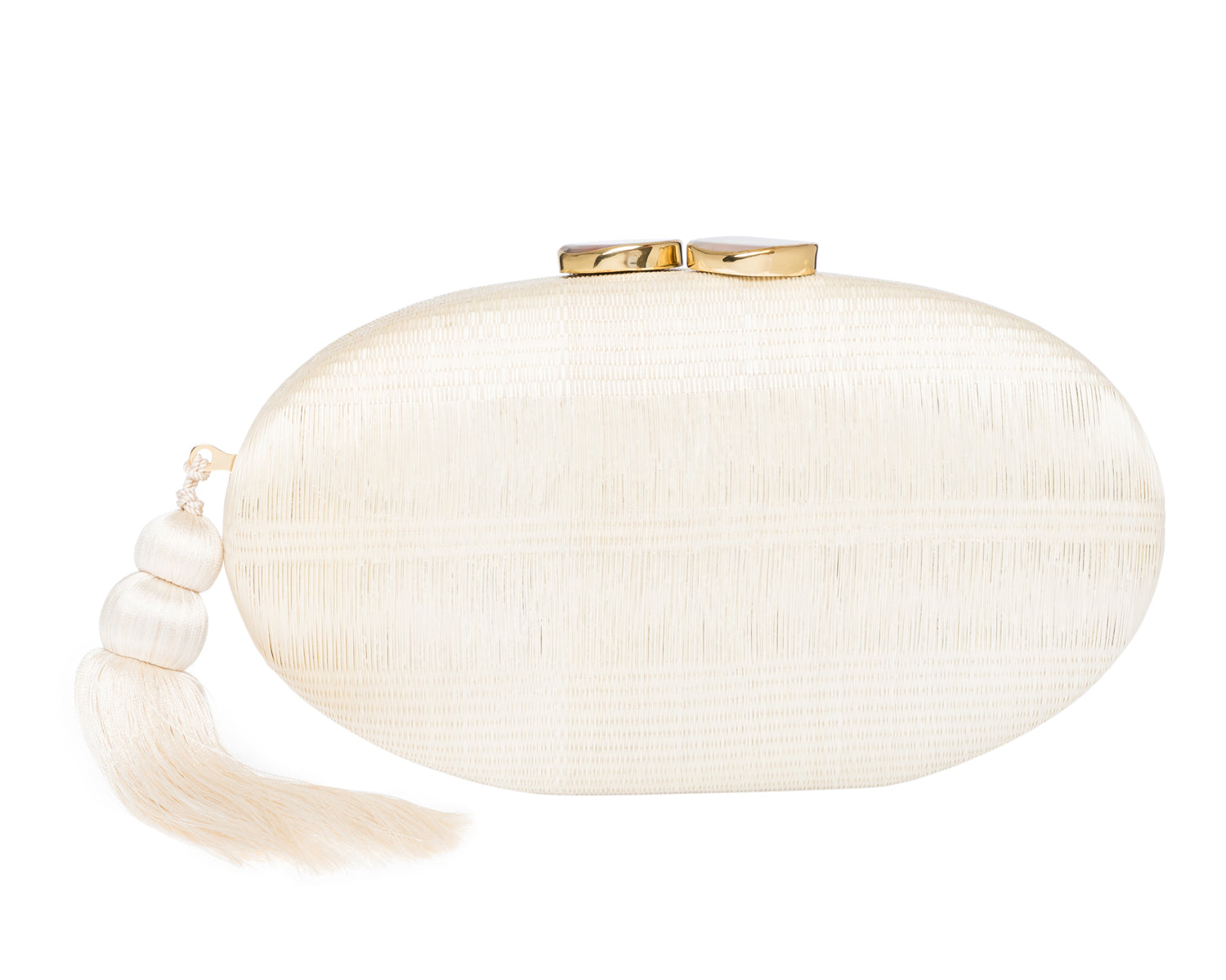 Joanna Clutch in Off White