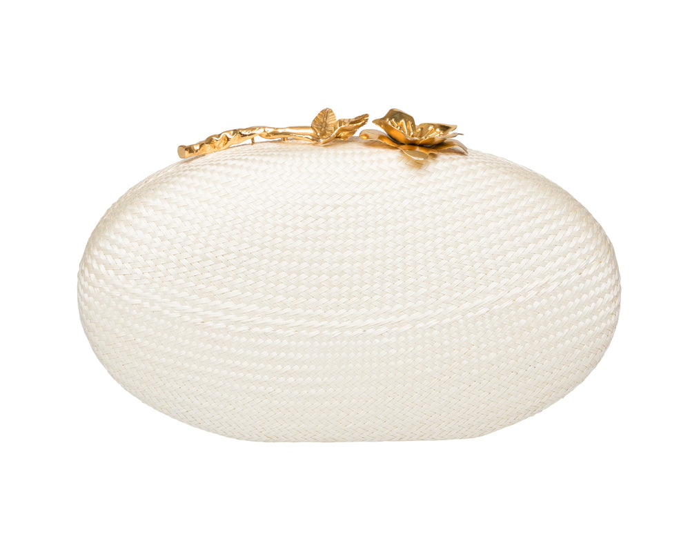 Joanna Clutch in Off White