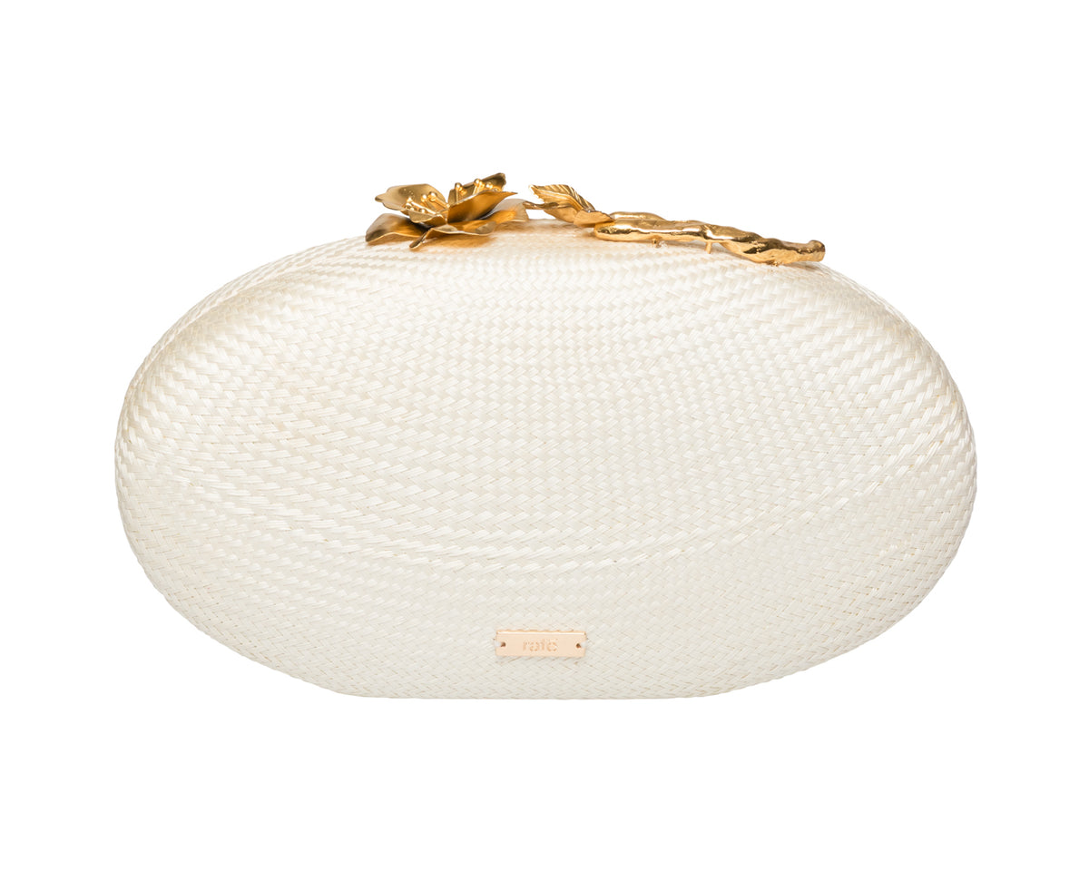 Joanna Clutch in Off White