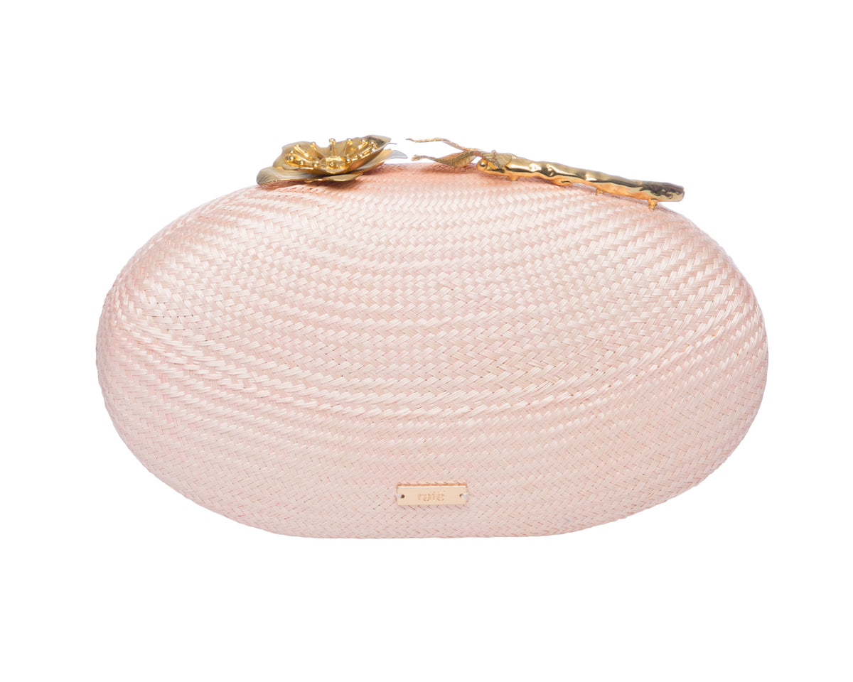 Joanna Clutch in Blush