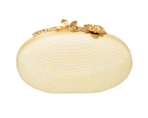 Joanna Clutch in Pale Yellow