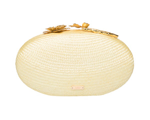 Joanna Clutch in Pale Yellow