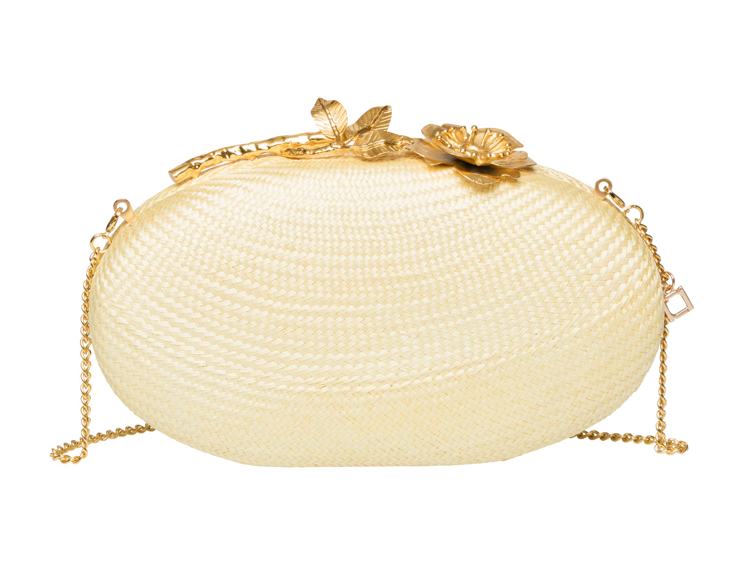 Joanna Clutch in Pale Yellow