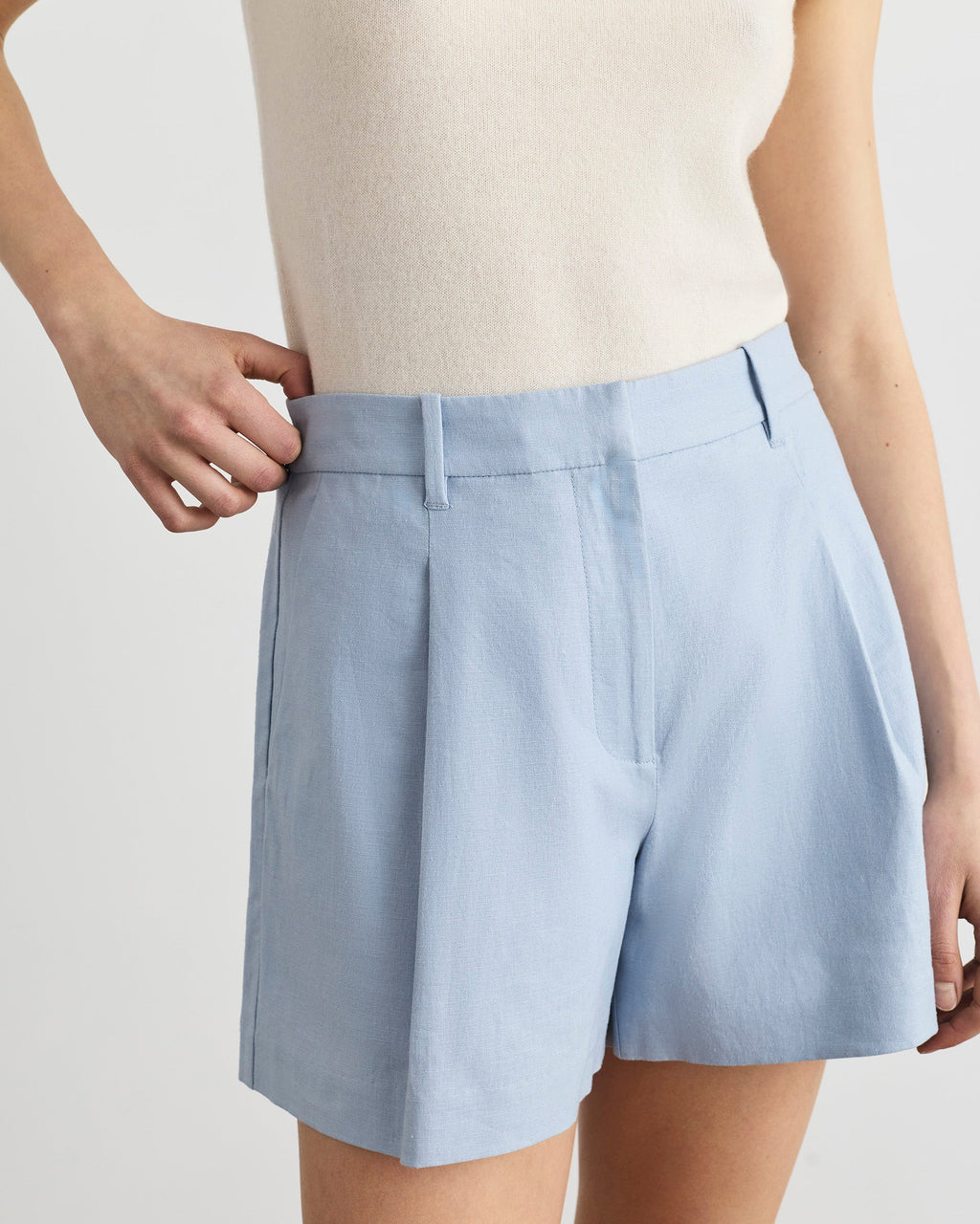 Jodi Short in Powder Blue
