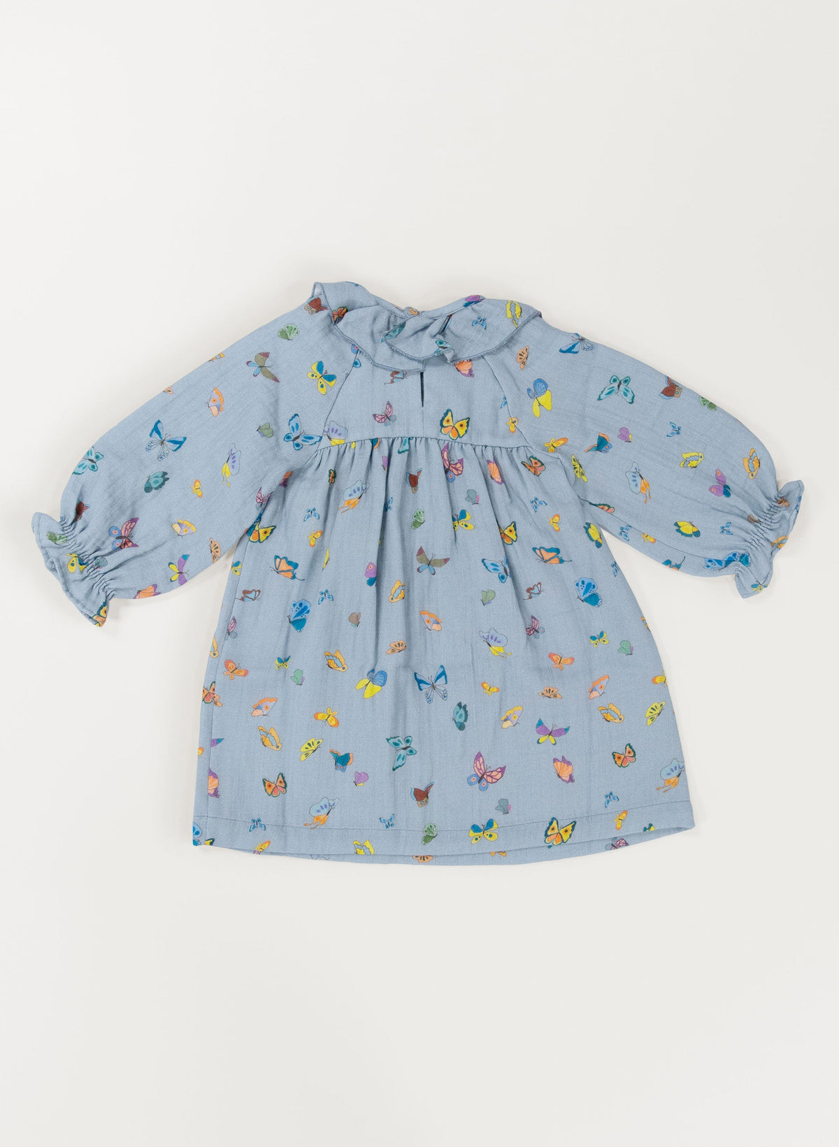 The Gigi Dress in Blue Madame Butterfly