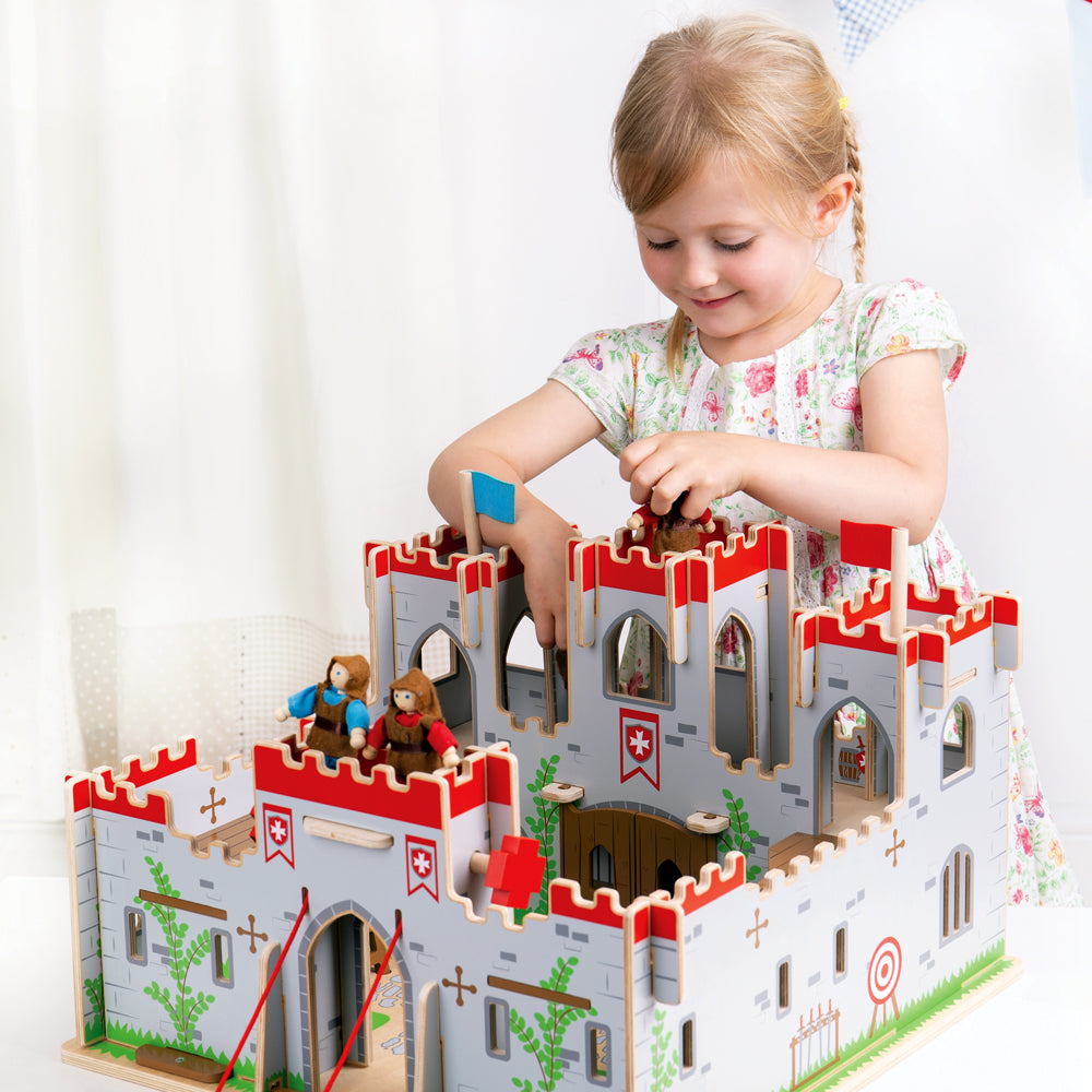 【BIG CASTLE】Zingy’s ジンギーズ 2冊 Amazon.com: Bigjigs Toys King George's Castle Wooden Toy for Kids