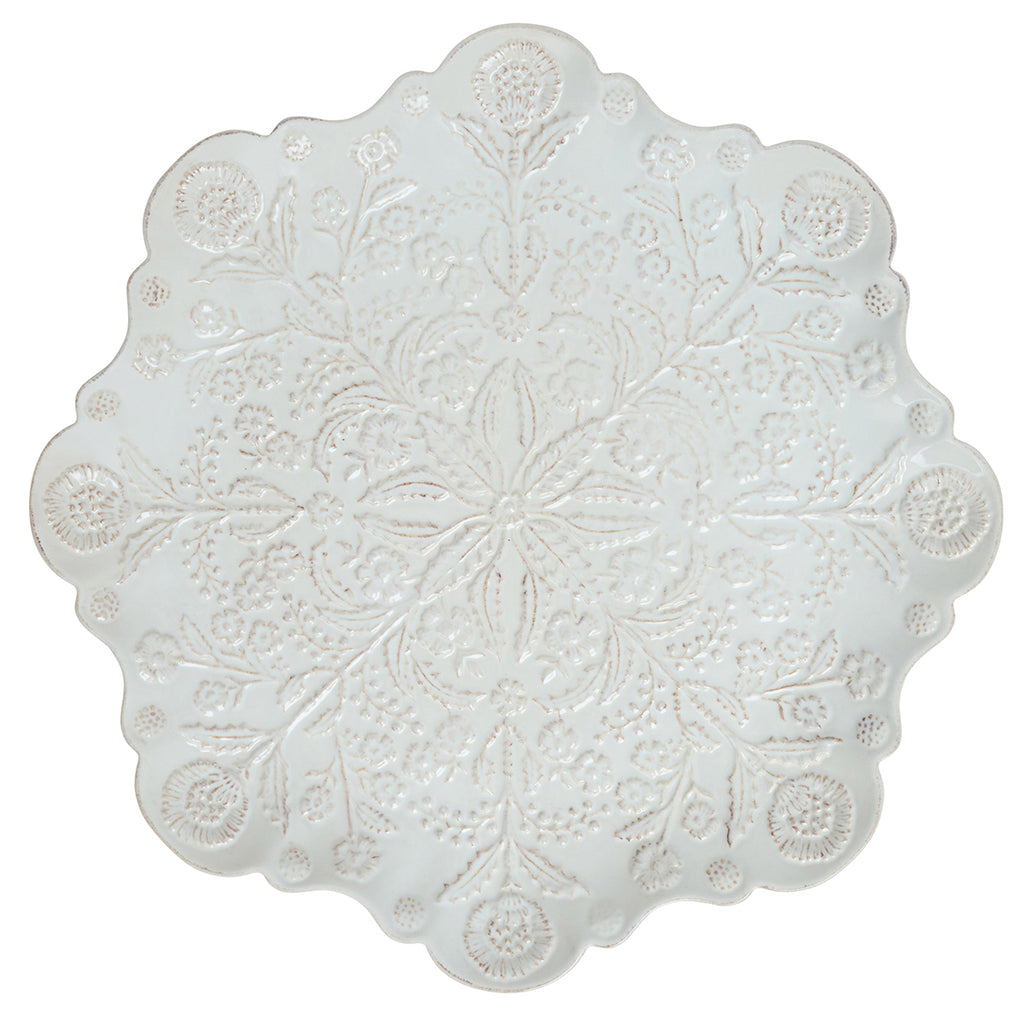 Berry & Thread Thistle Charger/Platter in Whitewash