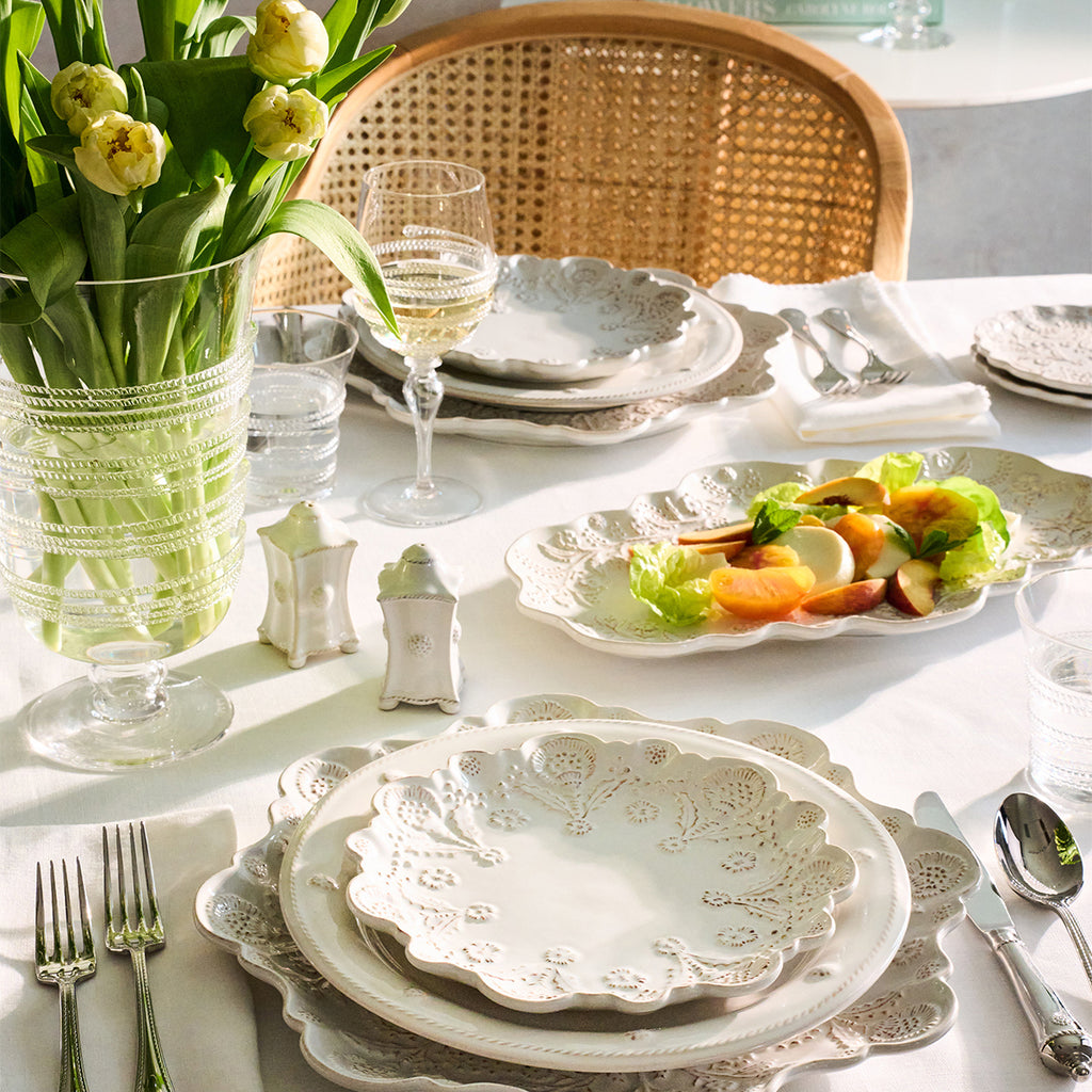 Berry & Thread Thistle Charger/Platter in Whitewash