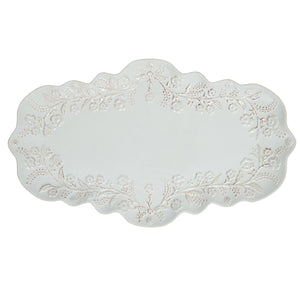 Berry & Thread Thistle 16" Tray in Whitewash