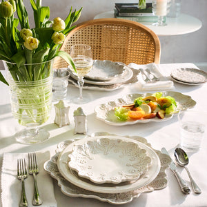 Berry & Thread Thistle 16" Tray in Whitewash
