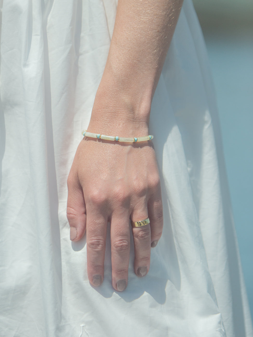 June Bracelet in Light-Green