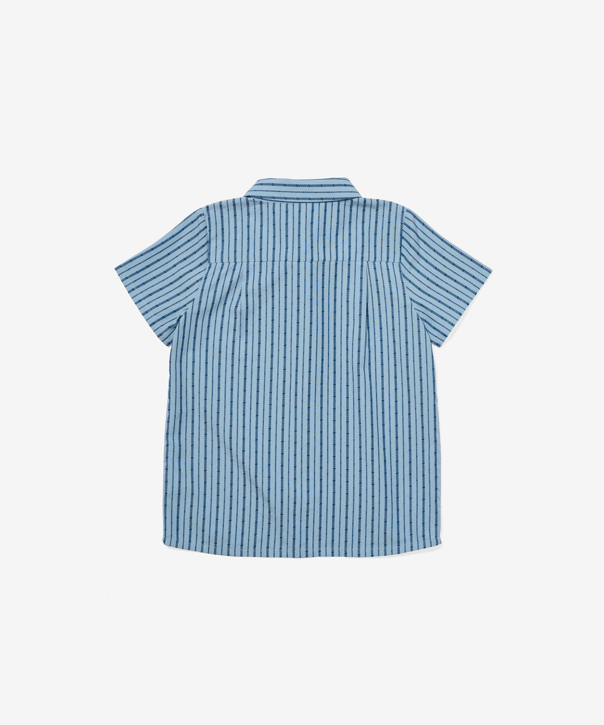 Jack Lee Shirt in Navy Ladder Stripe