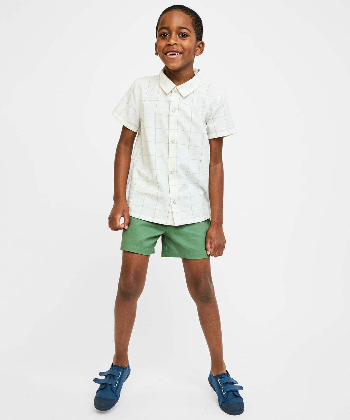 Jack Lee Shirt in Seafoam Plaid