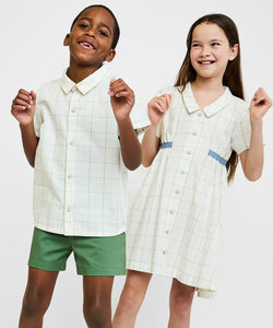Jack Lee Shirt in Seafoam Plaid
