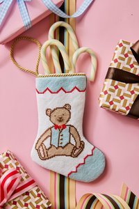 Jack's Friends Foundation "Teddy" in Blue by Holly Hollon