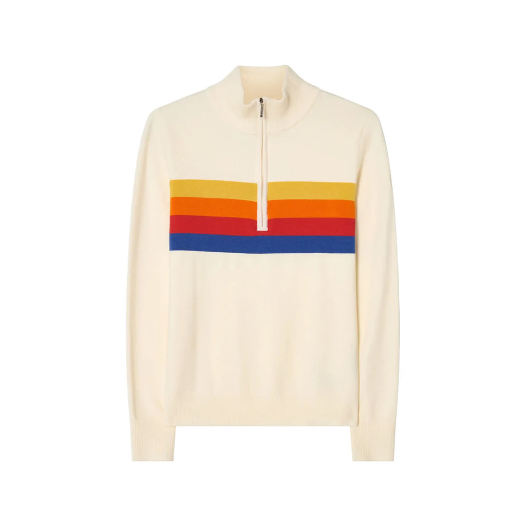 FreeBird Zip Up in Off White