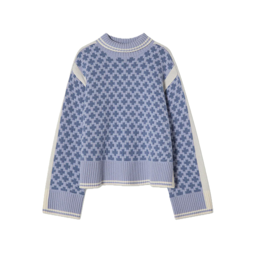 Boat Sweater in Light Blue