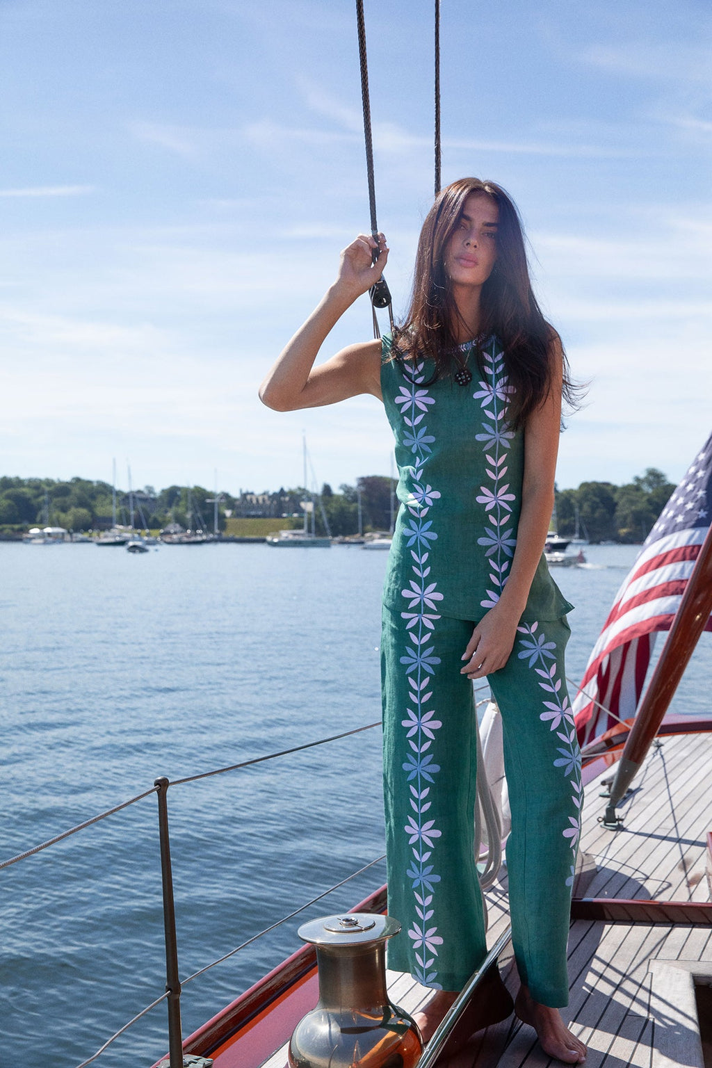 Jade Dragonfly Top