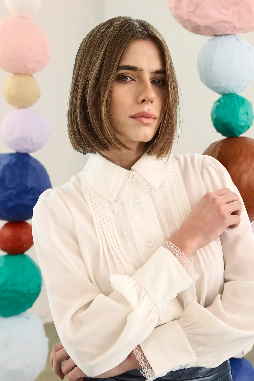 James Shirt in Ivory