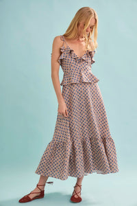The Jamison Dress in Berryvine.