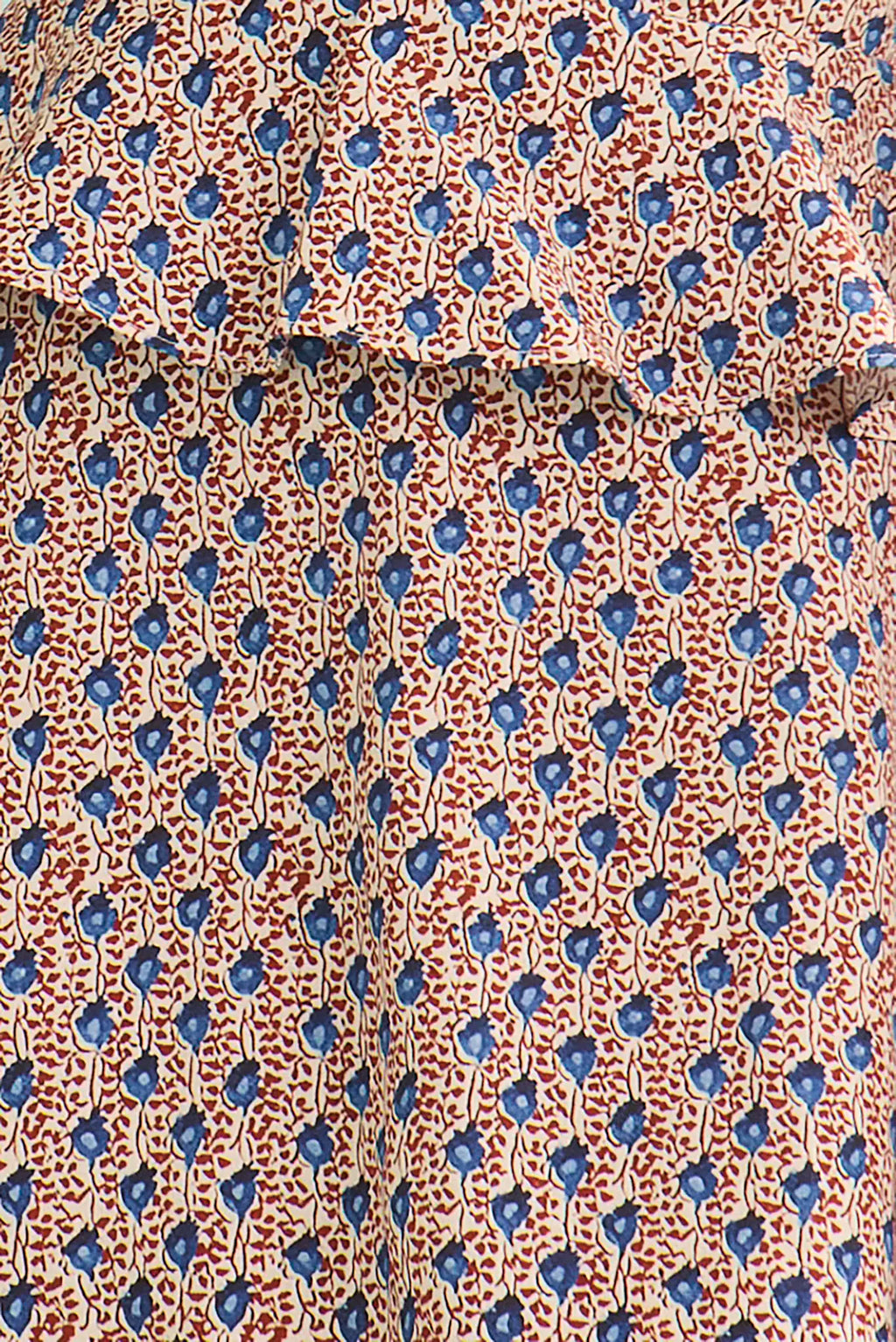 Close up of the Jamison Dress in Berryvine.