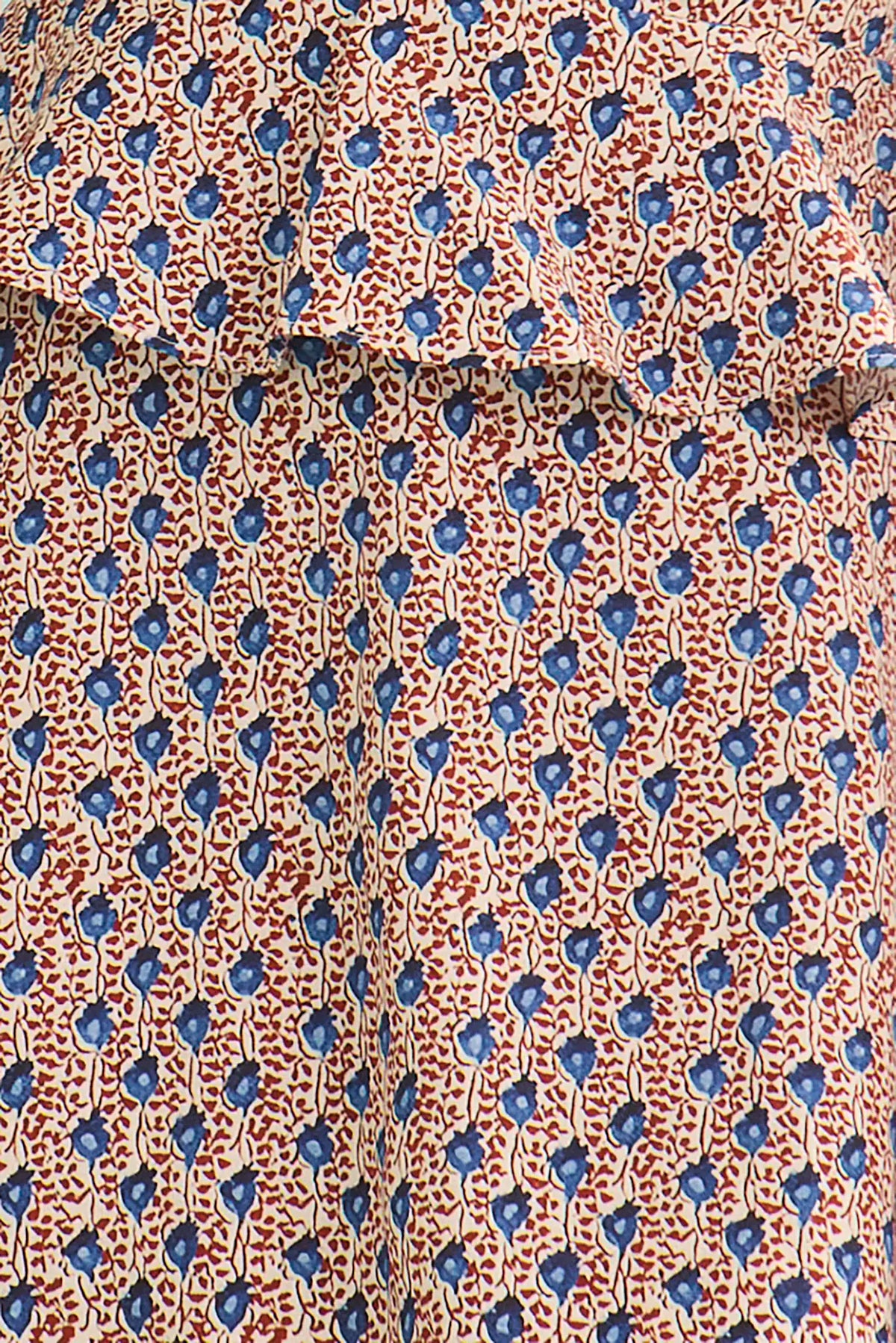 Close up of the Jamison Dress in Berryvine.