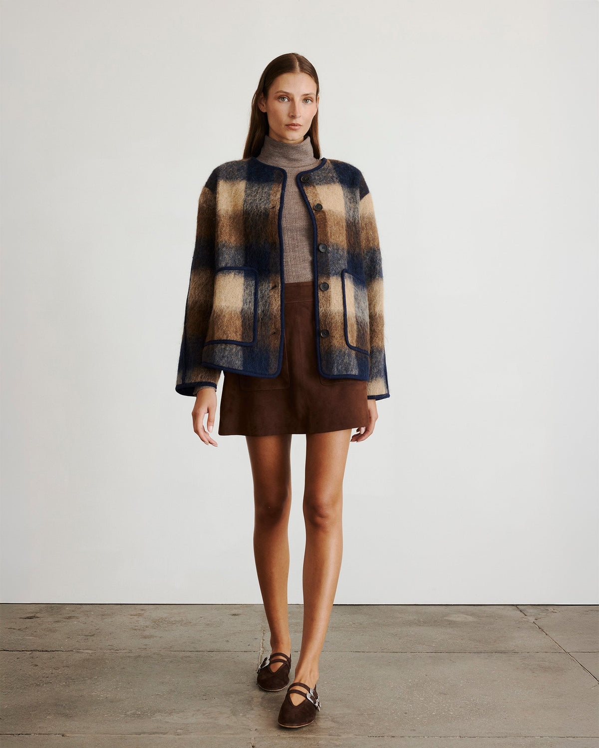 Janet Jacket in Toffee Multi