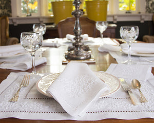 Jardin Classic Linen Dinner Napkins