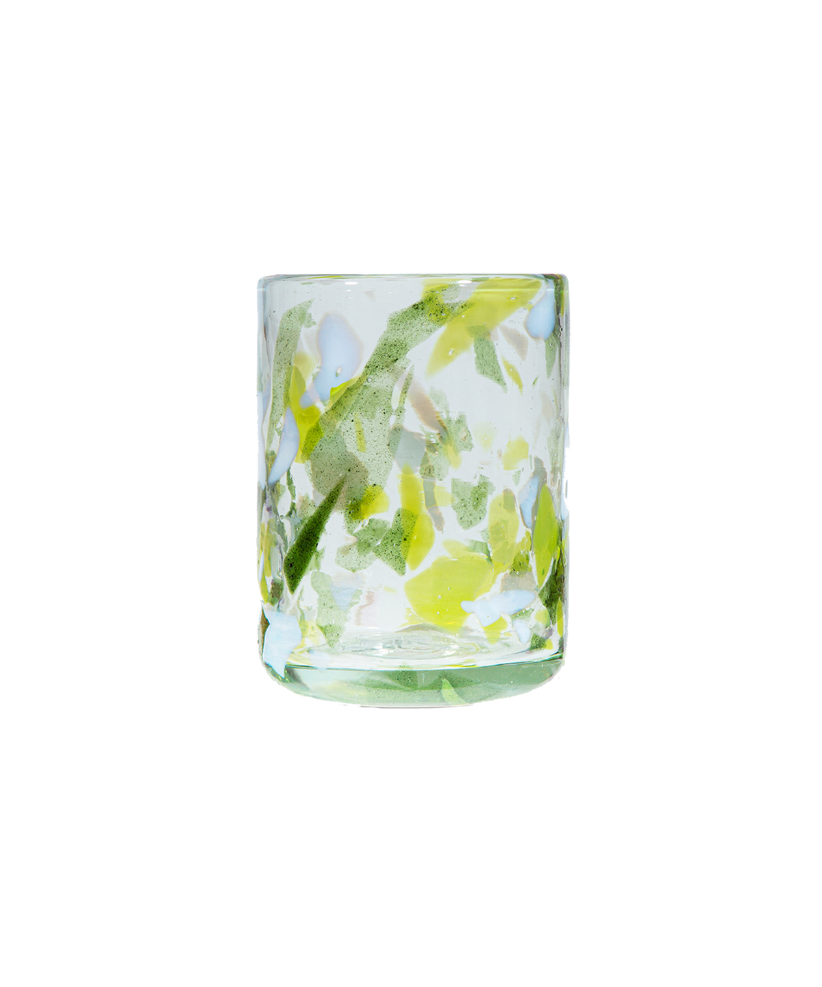 Late Afternoon Green Jardin Glass Tumbler