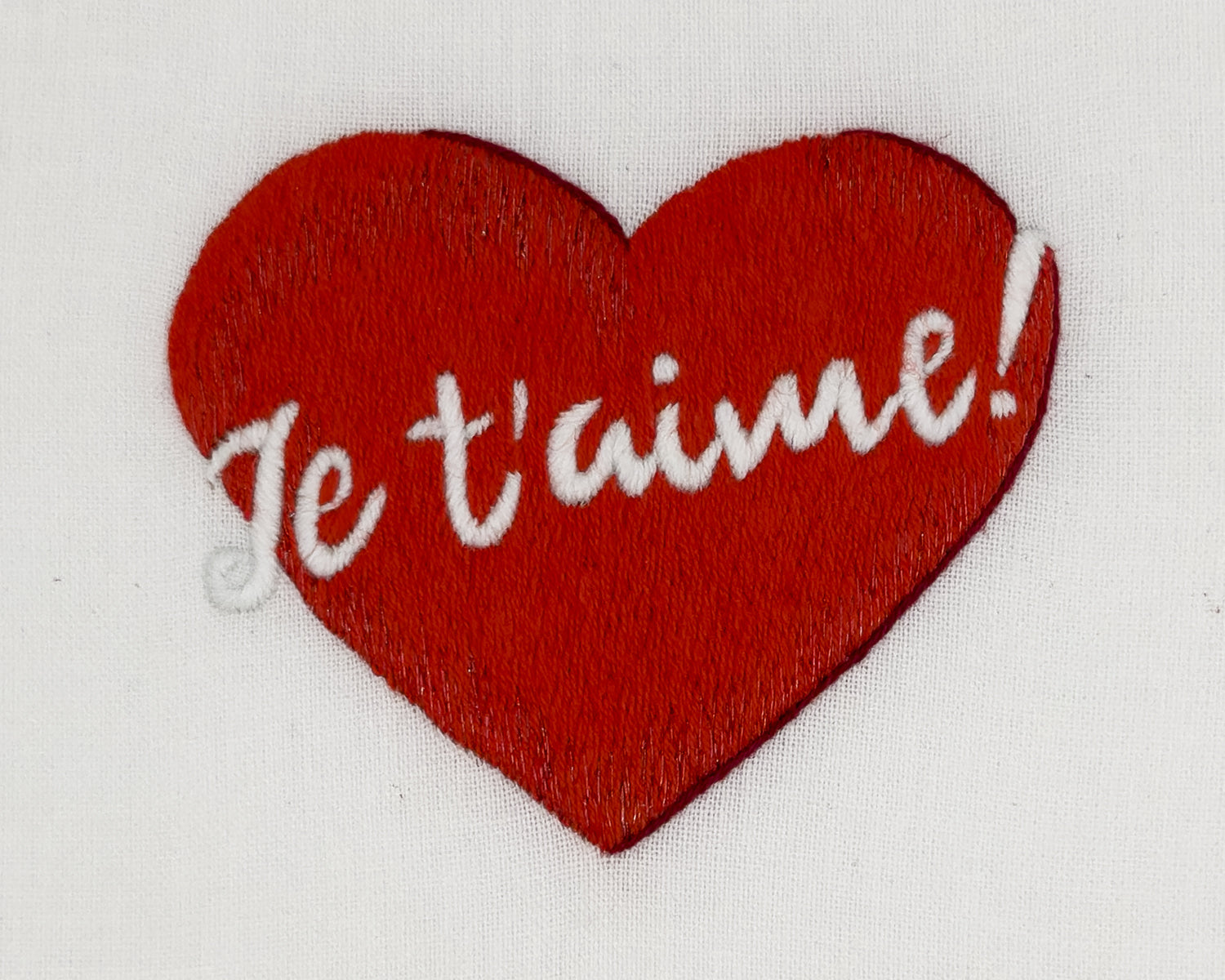 Henry Handwork Je T'Aime Linen Tissue Box Cover - Thumbnail 5
