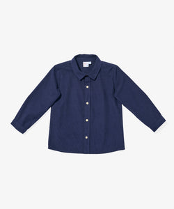 Jeffie Shirt in Navy Corduroy