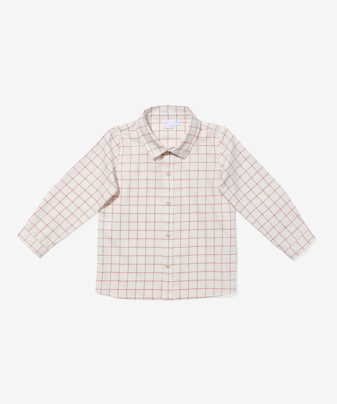 Jeffie Shirt in Pomegranate Plaid