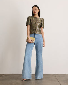 Jessa Top in Sprout Multi