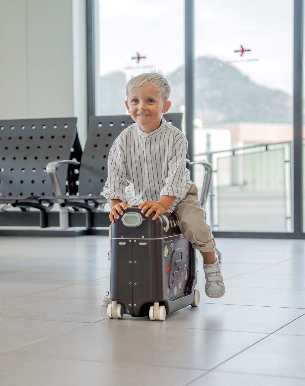 JetKids™ BedBox™ in Midnight Grey
