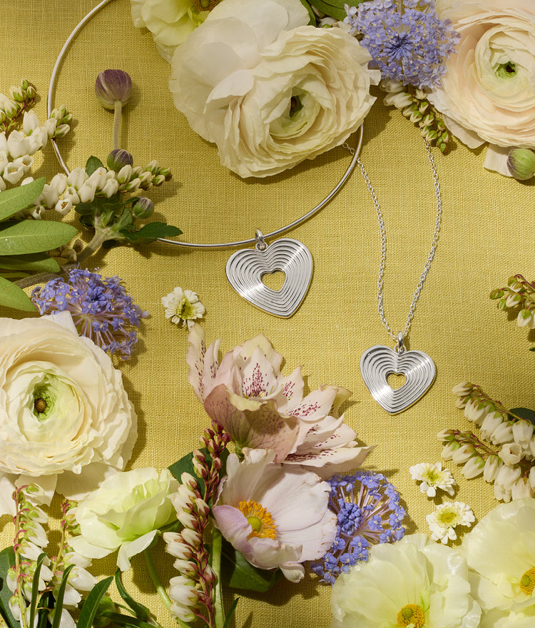 Sterling Silver Aerin Heart Charm