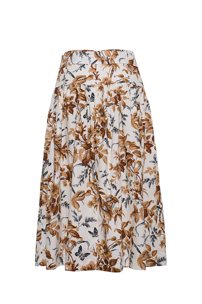 Jiya Skirt in Windsor Egret