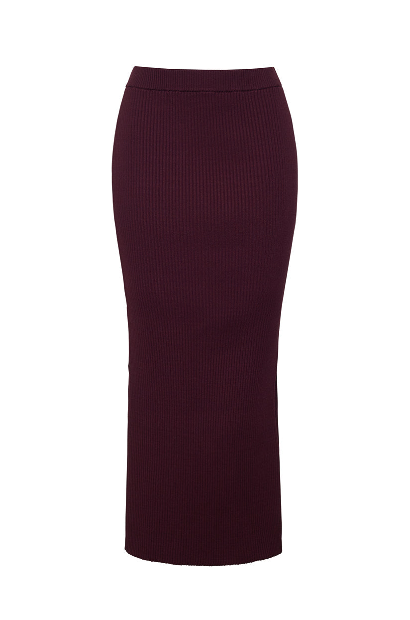 Jocelyn Skirt in Wine