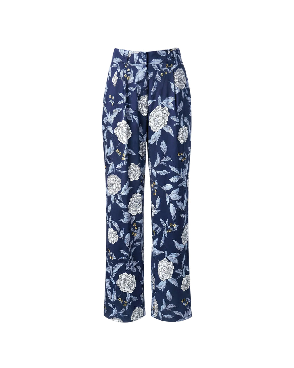 Jodi Pant in Maritime Blue Multi Floral
