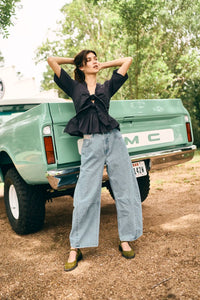 Mabel Pant in Vintage Denim